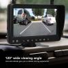 7in Backup Camera Kit, Rear View Camera, LCD Screen Real Time Recording Reversing Camera Car Modification Ideal for Sedans Truck Trailer RV Van view 2