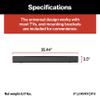 Furrion Aurora 2.1 Outdoor Soundbar Speaker with Built-in Subwoofer, Bluetooth, HDMI & Optical Inputs - FSBNN30MST view 3