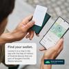 Chipolo Card Point - Wallet Finder, Bluetooth Tracker for Wallet, Item Finder, Passport Finder - Works with Google's Find My Device app (Android only) (Off White) view 2