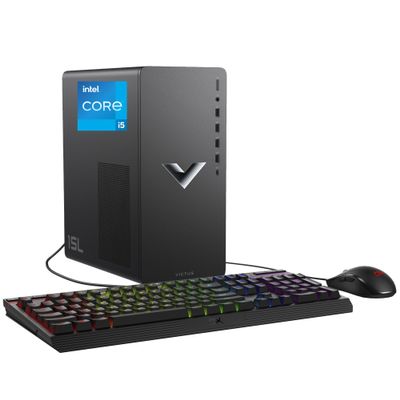 Victus 15L Gaming Desktop HyperX Bundle, 13th Generation Intel Core i5-13400F, 8 GB RAM, 512 GB SSD, NVIDIA GeForce RTX 3050 Graphics, Windows 11 Home, TG02-1020h (2023)