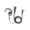PRYME SPM-301eBF Responder Lapel Microphone w/Soft Earhook Earphone and Braided Fiber Wired Earpiece Compatible with Kenwood 2-pin radios. view 2