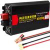 FAIRYT 1600W/3000W/3500W/4500W/7000W/10000W Pure Sine Wave Power Inverter 12V/24V/48V/60V/72V DC to 110V/230V AC with AC Outlets LCD Display, for Home RV Truck Solar System,4500W-12Vto220V view 1