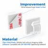 Yocice Cable Clips 50pcs with Strong Adhesive Tapes,Wire Holder Organizer Cord Management for Car, Office and Home (Clear-CC06(50PCS)) view 3