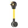 Nema 6-50P to 10-30R Power Adapter Cord, 50A Welder Male to 30A Dryer Female Adapter, STW 10AWG Length= 1FootAC0057 view 1