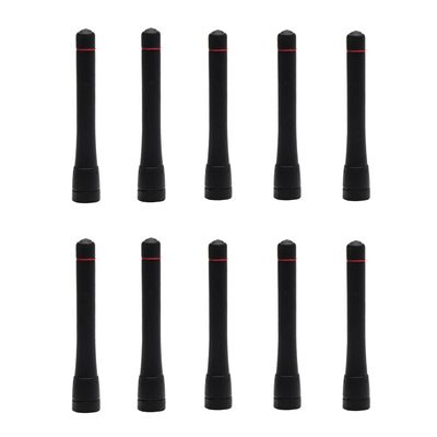 BVMAG UHF 400-470MHz Stubby Antenna for ICOM FA-SC73US IC-F21 F24 F43 F44 F4000 F4001 F4010 F4011 F4023 F4026 F4018 F4161 10 Pack