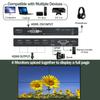 GGrozza Video Wall Controller, 4K 2X2 TV Wall Processor with HDMI+DVI+RS232 Input, Support 180 Rotate, 4 HDMI Output Support Images Stitching 1x2 1x3 1x4 4x1 etc view 2