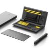 HOTO Precision Screwdriver Set, 110 Upright Workpad, Mini Electric Screwdriver with Charging Dock, 0.05/0.2 Nm Torque, LED Light, 26 Bits and 10 Repair Tools for Electronics, Phones, Laptops view 1