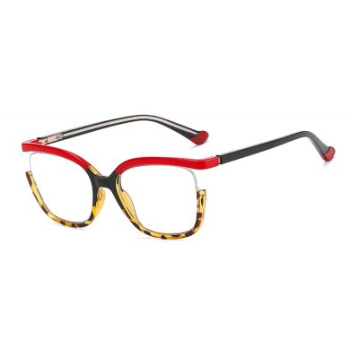 laureles Red Leopard Frame Blue Light Blocking Reading Glasses Women Computer Eyeglasses Cat Readers (C1, 2.5, multiplier_x)