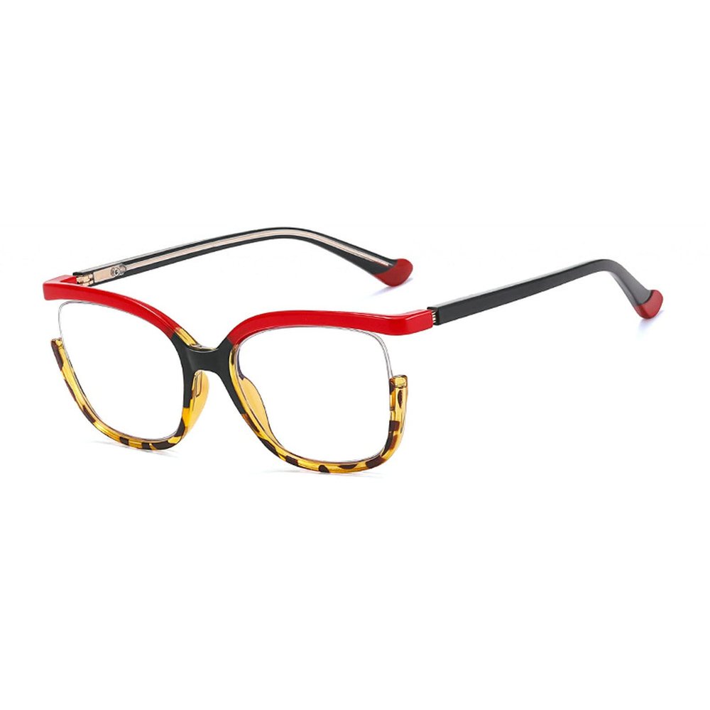 laureles Red Leopard Frame Blue Light Blocking Reading Glasses Women Computer Eyeglasses Cat Readers (C1, 2.5, multiplier_x)