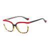 laureles Red Leopard Frame Blue Light Blocking Reading Glasses Women Computer Eyeglasses Cat Readers (C1, 2.5, multiplier_x) view 1