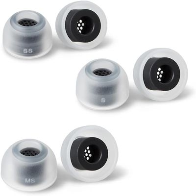 AZLA SednaEarfit MAX for Galaxy Buds 2 Pro Phantom Black (SS/S/MS), Earbud Tips for Wireless Headphones, Noise Canceling Earbuds Replacement Tips, Samsung-Certified Eartips for Galaxy Buds 2 Pro