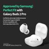 AZLA SednaEarfit MAX for Galaxy Buds 2 Pro Phantom Black (SS/S/MS), Earbud Tips for Wireless Headphones, Noise Canceling Earbuds Replacement Tips, Samsung-Certified Eartips for Galaxy Buds 2 Pro view 4