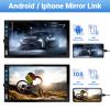 Double Din Car Stereo with Dash Cam,Compatible with Apple Carplay,Android Auto,7 inch Touch Screen Car Radio with Backup Camera Bluetooth Support Mirror Link Navigation FM Radio view 4