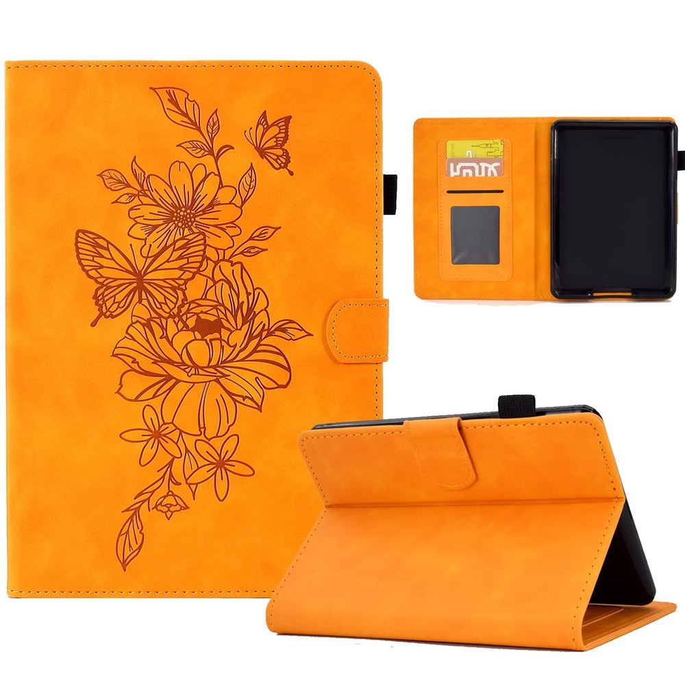 Case Cover Compatible with Kindle Paperwhite 2021 (11th Generation) Paperwhite 5 6.8inch Case,Premium Leather Case Slim Folding Stand Folio Cover Protective Cover with Card Slot/Auto Sleep Wake Tablet