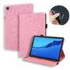 SGTD Case Cover Compatible with Huawei MediaPad M5 Lite 8.0 Inch Slim Lightweight Embossed PU Leather Flip Holder Tablet PC Case Card Slot Tablet Case Tablet Cover (Color : Pink) view 3