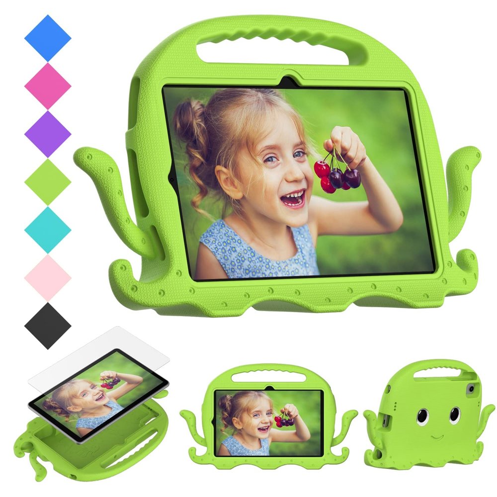 Case Cover Kids Case Compatible with Samsung Galaxy Tab S6 10.5"2019 SM-T860/T865 with Handle Bumper |Protective Kid-Proof Stand Tablet Cover Eva Shockproof Lightweight Dropproof Tablet Cover ( Color