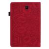 Case Cover Compatible With Samsung Galaxy Tab A 8.0 T387 SM-T387V T387T T387A Slim Lightweight Embossed PU Leather Flip Holder Tablet PC Case Card Slot Tablet Case Tablet Cover ( Color : Vermelho ) view 2