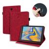 Case Cover Compatible With Samsung Galaxy Tab A 8.0 T387 SM-T387V T387T T387A Slim Lightweight Embossed PU Leather Flip Holder Tablet PC Case Card Slot Tablet Case Tablet Cover ( Color : Vermelho ) view 3
