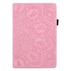 SGTD Case Cover Compatible with Samsung Galaxy Tab A 8.0 T387 SM-T387V T387T T387A Slim Lightweight Embossed PU Leather Flip Holder Tablet PC Case Card Slot Tablet Case Tablet Cover (Color : Pink) view 1