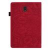 SGTD Case Cover Compatible with Samsung Galaxy Tab S4 10.5 Inch T830/T835 Slim Lightweight Embossed PU Leather Flip Holder Tablet PC Case Card Slot Tablet Case Tablet Cover (Color : Vermelho) view 2