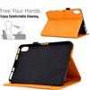 SGTD Case Cover Compatible with Lenovo Tab P11 (TB-J606F) 11inch Case,Premium Leather Case Slim Folding Stand Folio Cover Protective Cover with Card Slot/Auto Sleep Wake Tablet Cover (Color : Orange) view 4