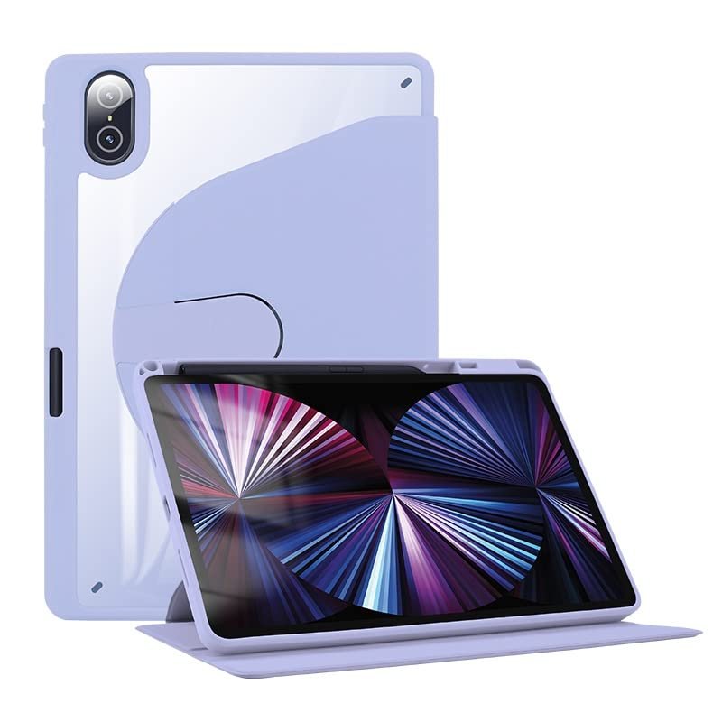 Case Cover Case Compatible with Huawei Honor V7 Pro,360 Rotating Stand Smart Tablet Cover,Hard PC Back Shell Slim Case Hard Shell Folio Case Cover,Auto Sleep/Wake Tablet Case Tablet Cover ( Color : L