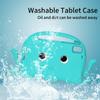Case Cover Kids Case Compatible with Huawei MatePad 10.4 Inch with Handle Bumper |Protective Kid-Proof Stand Tablet Cover Eva Shockproof Lightweight Dropproof Tablet Cover ( Color : Glacier Green ) view 4