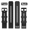 MYSNBKN Compatible with Garmin Fenix 7X Band 26mm Width Soft Watch Straps Sport Bands Replacement for Fenix 7X/Fenix 6X/Fenix 6X Pro/Fenix 5X/Fenix 5X Plus/Fenix 3/Fenix 3 HR Smartwatches view 4