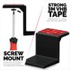 BRAINWAVZ Adhesive Under Desk Laptop Holder Mount, Upto 1.9 / 48mm Thick, for Laptops MacBook Routers Surface iPads Tablets & More, Screw-in & Stick-On view 3