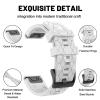MYSNBKN Compatible with Garmin Fenix 7X Band 26mm Width Soft Watch Straps Sport Bands Replacement for Fenix 7X/Fenix 6X/Fenix 6X Pro/Fenix 5X/Fenix 5X Plus/Fenix 3/Fenix 3 HR Smartwatches view 3