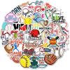100 Cool Baseball and Softball Stickers Mix and Match, Water Bottle Vinyl Waterproof Stickers, laptops, Phones, Skateboards, Teenage Girls and Boys Decoration view 2