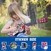 100 Cool Baseball and Softball Stickers Mix and Match, Water Bottle Vinyl Waterproof Stickers, laptops, Phones, Skateboards, Teenage Girls and Boys Decoration view 4