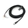 Alvin's Cables M12 A-Code 12 Pin Female to Open End Power I/O Cable for Cognex Industrial Camera, Industrial AutomationSensor Actuator, Control System, High-Flex Shielded Cable 3.3ft/1m view 1