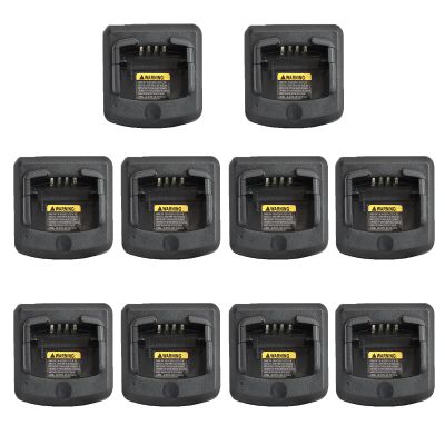 10Pack RLN6175 RLN6305 Rapid Charger Base Compatible with RDU4160D RDU4100 RDU2080 RDU2020 RDV5100 RDV2080 RDV2020 CP110 A10 Radio Without Cord