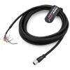 Alvin's Cables M12 A-Code 12 Pin Female to Open End Power I/O Cable for Cognex Industrial Camera, Industrial AutomationSensor Actuator, Control System, High-Flex Shielded Cable 16.4ft/5m view 2