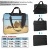 Vintage Great Egyptian Pyramid Printed Laptop Bag Tote Shoulder Briefcase Messenger Bag For Unisex Business Office Work Bag view 2