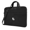 White Feather Printed Laptop Bag Tote Shoulder Briefcase Messenger Bag For Unisex Business Office Work Bag view 1