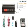 BooYu 12V 400W 20 Tones Police Warning Emergency Siren PA System [2 x Slim Speaker][Wireless Remote Handheld Microphone][2 x 10A Switches] for Firefighter Ambulance Vehicles Truck Car SUV ATV UTV view 2