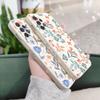 Romantic Garden Case for Samsung A54 A34 A14 A73 A53 A33 A23 A13 A03 A03S A72 A52 A52S A32 A12 A71 A51 A31 A22 A04S A04 4G 5G,Black 1,for Samsung A53 5G view 3