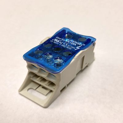 150 Amp Single Pole Power Distribution Block  2 in/6 Out