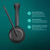 EPOS Impact 1060T ANC Adaptive Noise Cancelling Wireless Headset for PC with Active Noise Cancellation, EPOS AI Mic, Super Wideband Audio, Bluetooth, Wireless Charging, Microsoft Teams Certified view 3
