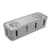 1pc Power Strip Board Storage Box Cable Storage System Wire Hider for Desk Office Tables for Home Dsl Cable Concealer Container Plug Outlet Home Supplies Plastic Organizer Retainer view 1