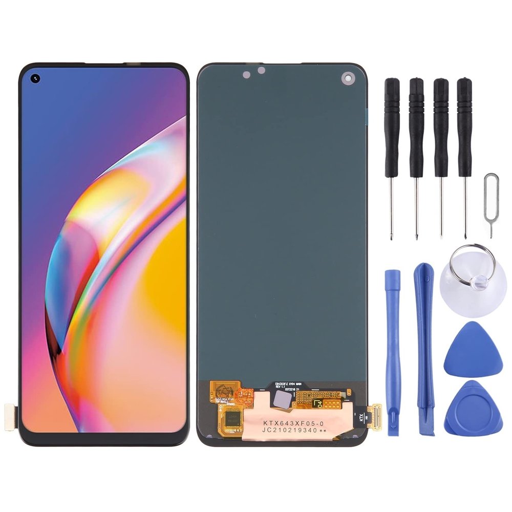 Lingland cell phone kit OLED LCD Screen For OPPO Reno4 SE / Reno5 Z / Reno6 Z / Reno5 F / F19 Pro 4G / A94 4G / A94 5G / A95 5G / Realme 8 Pro 4G / Realme V15 / Realme X7 / Realme Q2 Pro with Digitize