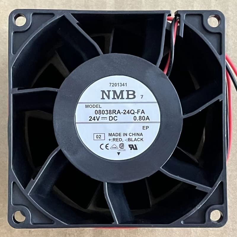 08038RA-24Q-FA 8038 24V 0.80A 8CM Chassis Cooling Fan