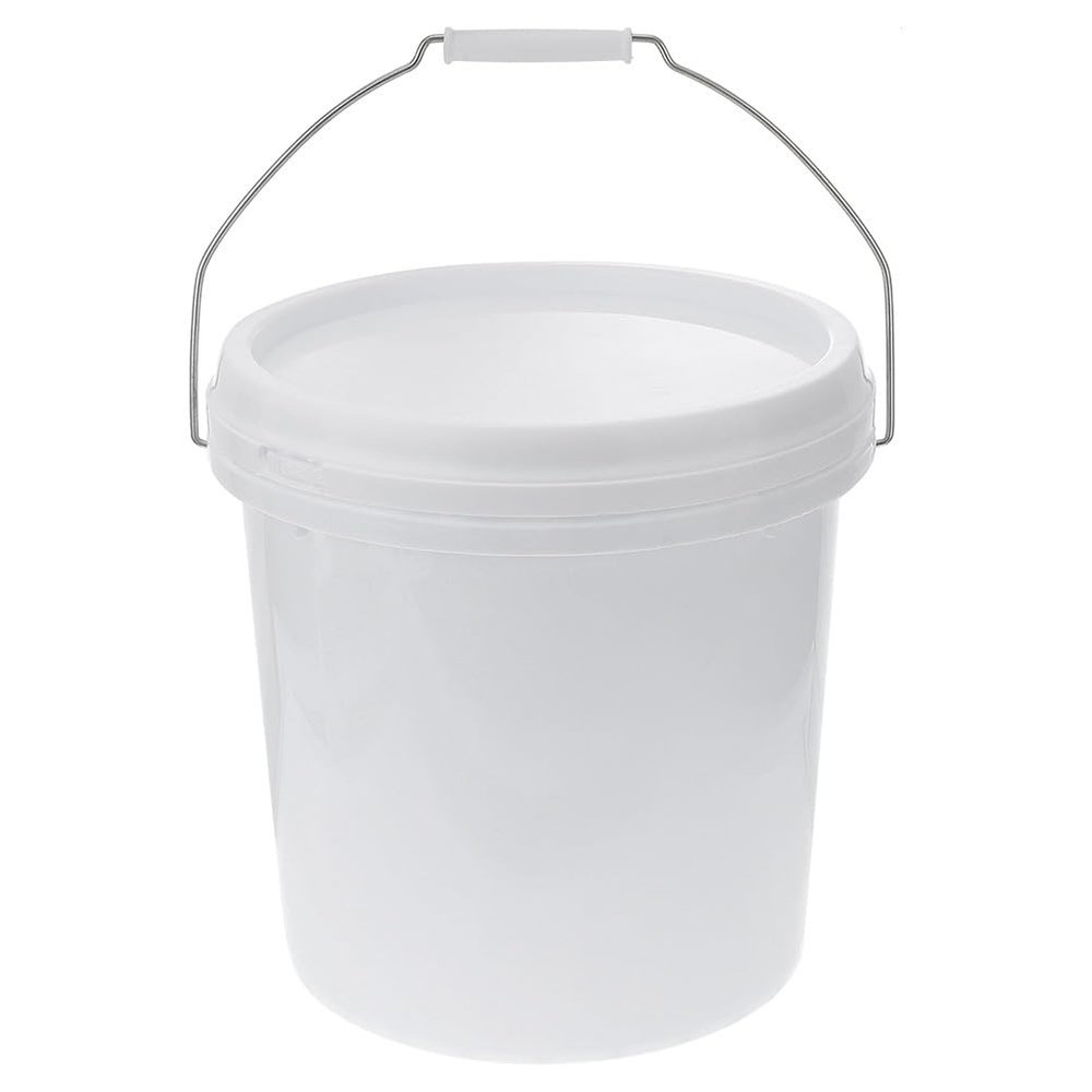 Cabilock 1.5 Gallon Plastic Sealed Bucket with Lid and Handle Food Grade Household Storage Pail for Paint Pet Food Water and More