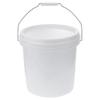 Cabilock 1.5 Gallon Plastic Sealed Bucket with Lid and Handle Food Grade Household Storage Pail for Paint Pet Food Water and More view 1