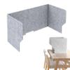 ESOYAWE Lightweight Portable Desk Privacy Panel, Freestanding 3 Panels Privacy Acoustic Panel, Folding Polyester Fiber Desktop Privacy Panel, for Office Classroom Studying Room (Size : 60cm (24in)) view 1