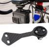 VBESTLIFE Out Front Stem Mount, Carbon Fiber Lightweight Handlebar Cycling Computer Mount for for IGPS view 3
