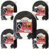 200lb Zip Ties Heavy Duty 18 Inch 350pcs, Large Black Cable Tie, Thick Heat Resistant Zipties, Big Wide Wire Ties, Industrial Tie Wraps for Outdoor Use view 1