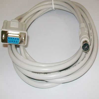 DOP(B)-FP0 Suitable for B Series DOP Touch Screen Connection FP Series PLC Communication Line Light Gray (3m)